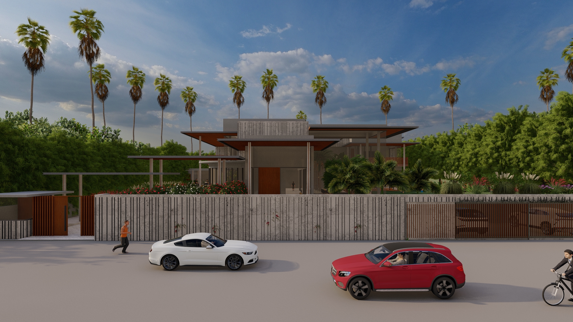 Jay Patel Residency — detail view